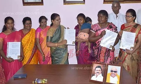 அங்கன்வாடி பணியாளர்களுக்கு பணி நியமன ஆணை; அமைச்சர் வழங்கினார்