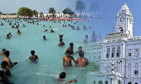 மாநகராட்சி நீச்சல் குளங்களில் 8 வயதுக்கு கீழ் உள்ள குழந்தைகளுக்கு நீச்சல் பயிற்சி பெற அனுமதி இல்லை