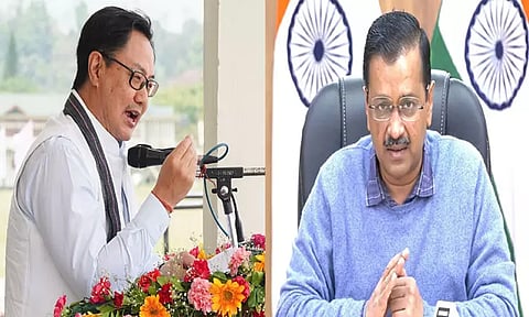 குற்றவாளி என தீர்ப்பு அளித்தால் கோர்ட்டு மீதும் வழக்கு போடுங்கள்; கெஜ்ரிவாலை கிண்டல் செய்த மத்திய சட்ட மந்திரி