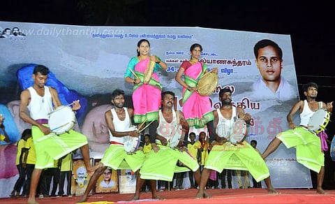 பட்டுக்கோட்டையில், கலை இலக்கிய இரவு நிகழ்ச்சி