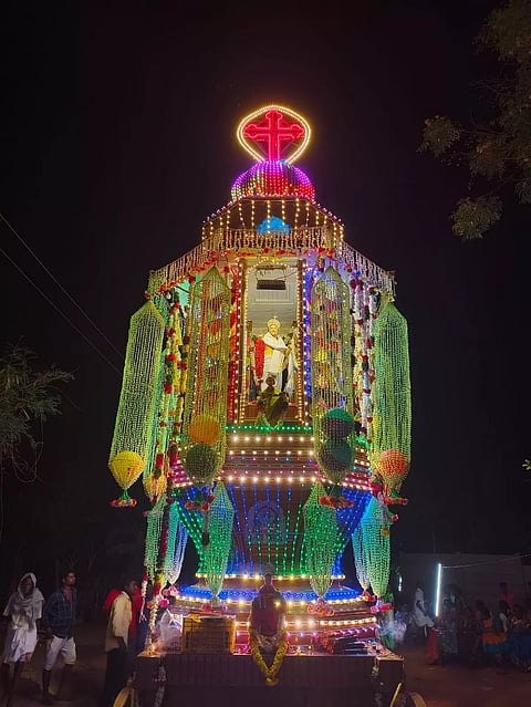 புனித பெரியநாயகி மாதா ஆலய தேர் பவனி