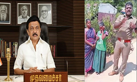 கல்வி குறித்து விழிப்புணர்வு: சப்-இன்ஸ்பெக்டர் பரமசிவத்திற்கு முதல்-அமைச்சர் மு.க.ஸ்டாலின் வாழ்த்து
