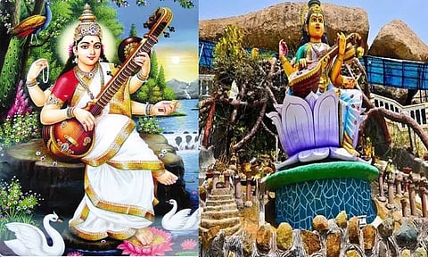 இந்தியாவில் அமைந்த கலைமகளின் கலைக்கோவில்கள்