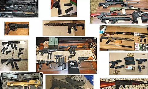 அமெரிக்காவில் குருத்வாராக்கள் மீது தாக்குதல்: சீக்கியர்கள் 17 பேர் பயங்கர ஆயுதங்களுடன் கைது