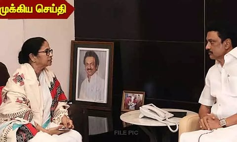 கவர்னர் விவகாரம்: முதல் அமைச்சர் மு.க.ஸ்டாலினுக்கு மேற்கு வங்காள முதல்-மந்திரி மம்தா பானர்ஜி ஆதரவு