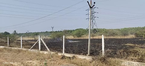 மின்வாரிய அலுவலகத்தில் தீ விபத்து