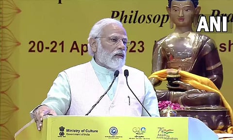 உலகிற்கு இந்தியா கொடுத்தது யுத்தம் அல்ல புத்தர்: பிரதமர் மோடி உரை