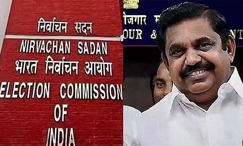 அதிமுக பொதுச்செயலாளர் எடப்பாடி பழனிசாமி: தேர்தல் ஆணையம் அங்கீகாரம்