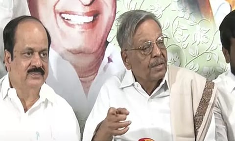 "தேர்தல் ஆணைய கடிதம் - தற்காலிக முடிவு" - ஓபிஎஸ் ஆதரவாளர் பண்ருட்டி ராமச்சந்திரன் பேட்டி