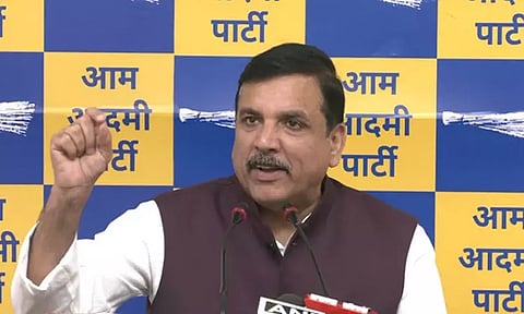 48 மணிநேரத்தில் பகிரங்க மன்னிப்பு கேட்க வேண்டும்; அமலாக்க துறைக்கு ஆம் ஆத்மி எம்.பி. நோட்டீஸ்