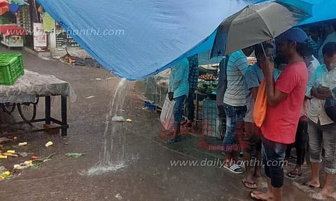 வால்பாறையில் பலத்த மழை