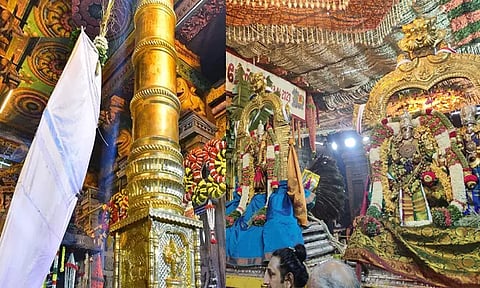 மதுரை மீனாட்சியம்மன் கோவில் சித்திரை திருவிழா கொடியேற்றத்துடன் தொடங்கியது..!