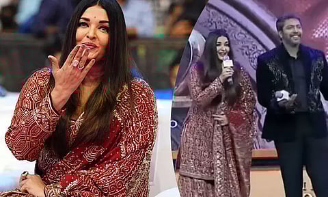 உரசிய ஐஸ்வர்யா ராய்...! உணர்ச்சிவசப்பட்ட ஜெயம் ரவி...!