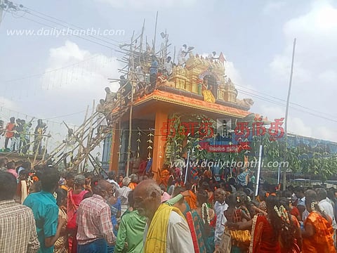 அல்லியாளமங்கலம் மகா காளியம்மன் கோவிலில் மகா கும்பாபிஷேகம்