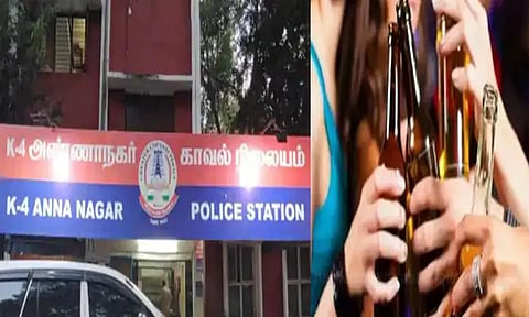 அண்ணா நகரில் போதையில் போலீஸ் நிலையத்தில் நுழைந்து வடமாநில பெண்கள் ரகளை