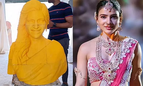 நடிகை சமந்தாவுக்கு கோயில் நாளை திறப்பு விழா