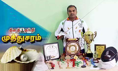 கால்கள் இன்றி கனவுகளை வென்ற விளையாட்டு வீரர்..!