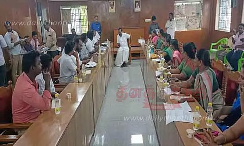 சாத்தூர் நகரசபை கூட்டம்