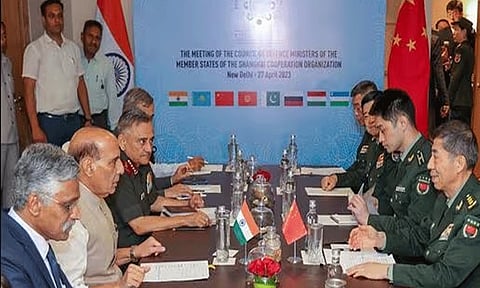 எல்லை பிரச்சினை: இருநாட்டு மந்திரிகள் சந்திப்பில் சீனாவிடம் தனது நிலைப்பாட்டை தெரிவித்த இந்தியா