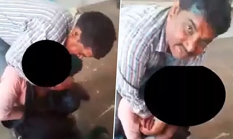 என்னடா நடக்கிறது இங்கே...! பட்டப்பகலில் மாணவிக்கு ஆசிரியர் பாலியல் தொல்லை