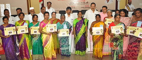 567 பயனாளிகளுக்கு ரூ.3½ கோடியில் நலத்திட்ட உதவிகள்-அமைச்சர் ஆர்.காந்தி வழங்கினார்