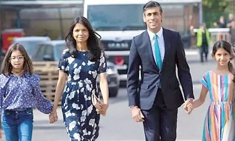 'ரிஷியை இங்கிலாந்து பிரதமராக்கியது எனது மகள்' - சுதா மூர்த்தி பெருமிதம்