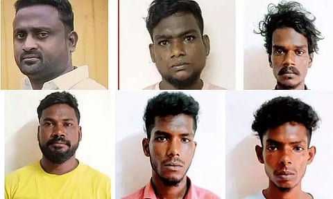 ஊத்துக்கோட்டை, பெரியபாளையம் துணை மின் நிலையங்களில் ரூ.15 லட்சம் மின் கம்பிகள் திருட்டு - தி.மு.க. நிர்வாகி உள்பட 6 பேர் கைது