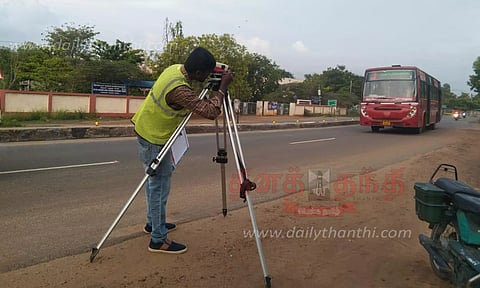 மதுரையில் மெட்ரோ ரெயில் சேவைக்காக சர்வே பணி தீவிரம்