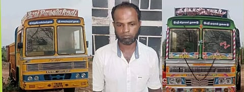 மணல் கடத்திய 2 லாரிகள் பறிமுதல்