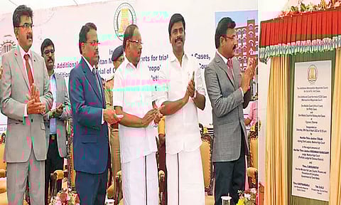 தகவல் தொழில்நுட்ப வளர்ச்சியால் நீதி பரிபாலனத்தில் மிகப்பெரிய முன்னேற்றம் அடைந்துள்ளோம் - ஐகோர்ட்டு பொறுப்பு தலைமை நீதிபதி பேச்சு