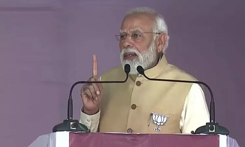 காங்கிரஸ் தலைவர்கள் இதுவரை என்னை 91 முறை அவதூறாக பேசி உள்ளனர் - பிரதமர் மோடி