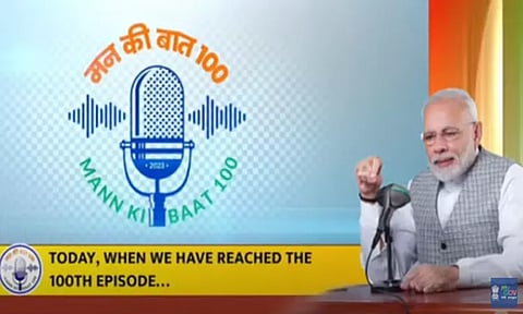 பிரதமர் மோடியின் 100-வது மனதின் குரல் நிகழ்ச்சி தொடங்கியது..!