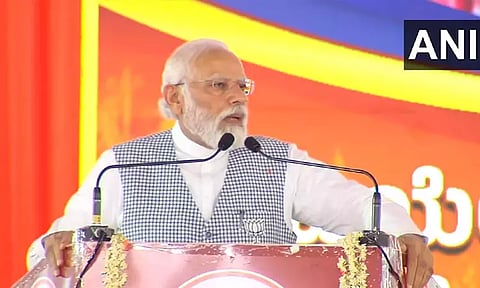 காங்கிரஸ், ஜனதாதளம் (எஸ்) கட்சிகளுக்கு கர்நாடகம் ஏ.டி.எம். மெஷின் போன்றது: பிரதமர் மோடி தாக்கு