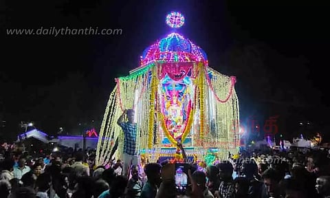 அடைக்கல அன்னை ஆலய தேர்பவனி