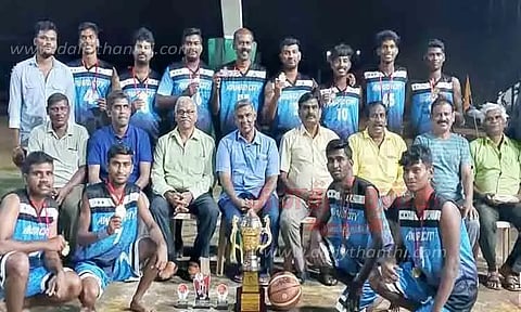 மாவட்ட அளவிலான கூடைப்பந்து போட்டி