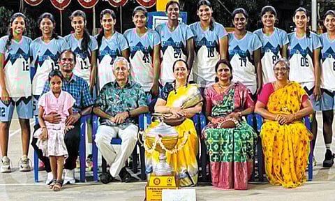 மாநில கூடைப்பந்து: அரைஸ், ரைசிங் ஸ்டார் அணிகள் 'சாம்பியன்'