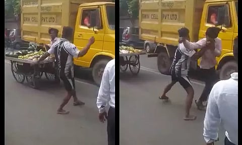 இலவசமாக வாழைப்பழம் கேட்ட இளைஞர்... தராததால் ஆத்திரத்தில் மாற்றுத்திறனாளி வியாபாரியை தாக்கிய கொடூரம்