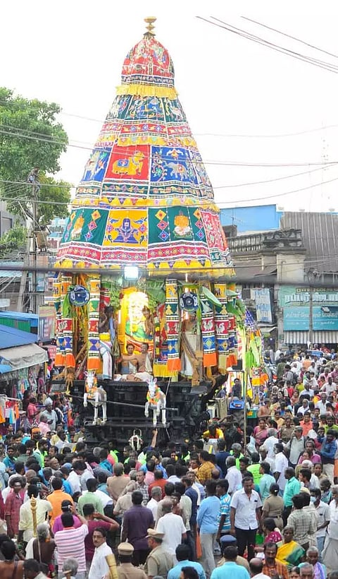 சித்திரை திருவிழா தேரோட்டம்