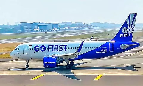 திவால் ஆன 'கோ பர்ஸ்ட்' நிறுவன விமானங்கள் ரத்து விமான கட்டணம் உயரும் அபாயம்