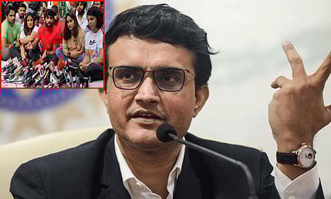 மல்யுத்த வீரர்களின் போராட்டம் குறித்து எனக்கு தெரியாது... இந்திய முன்னாள் கேப்டன் கங்குலி