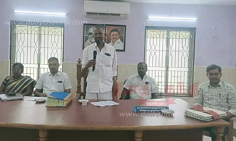 தென்காசி யூனியன் கூட்டம்