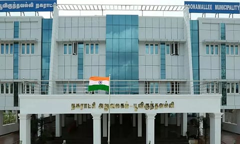 பூந்தமல்லி ஒன்றிய குழு கூட்டத்தில் மேல்நிலை நீர்த்தேக்க தொட்டி கட்ட ரூ.17 லட்சம் ஒதுக்கீடு