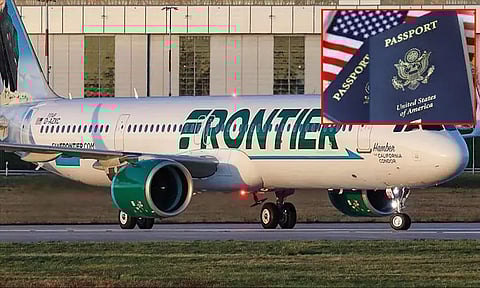 பாஸ்போர்ட் இல்லாமல் பெண் பயணியை வெளிநாட்டுக்கு அழைத்து சென்ற அமெரிக்க விமான நிறுவனம்..!!