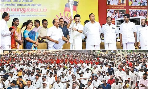 அமைதியை குலைக்க வந்திருக்கிறாரா? கவர்னருக்கு முதல்-அமைச்சர் மு.க.ஸ்டாலின் கண்டனம்