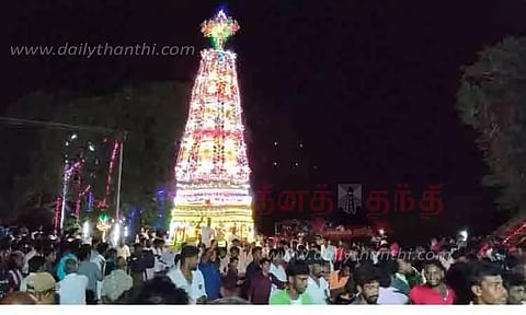 காட்டுமஸ்தான் சாஹிபு ஒலியுல்லா தர்காவில் சந்தனக்கூடு பெருவிழா