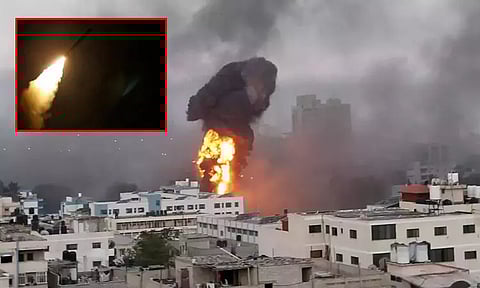 காசா பகுதியில் இஸ்ரேல் ராணுவம் வான்வழி தாக்குதல்; 12 பேர் பலி