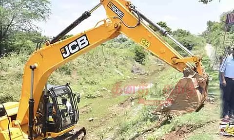 சாலை பணிகள் தொடக்கம்