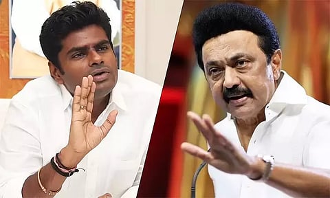 பாஜக தலைவர் அண்ணாமலைக்கு எதிராக முதல்-அமைச்சர் மு.க.ஸ்டாலின் அவதூறு வழக்கு