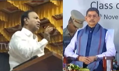 'கவர்னர் ஆர்.என்.ரவி மிகப்பெரிய அரசியல்வாதியைப் போல் பேசி வருகிறார்' - டி.ஆர்.பாலு எம்.பி. பேச்சு