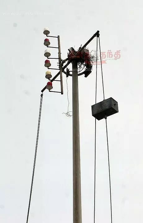 1-ம் எண் புயல் எச்சரிக்கை கூண்டு